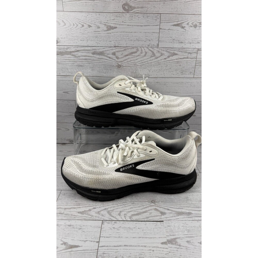 Brooks Trace 4 1104521D169 White 10D Mens Sneakers Athletic Running Shoes #214